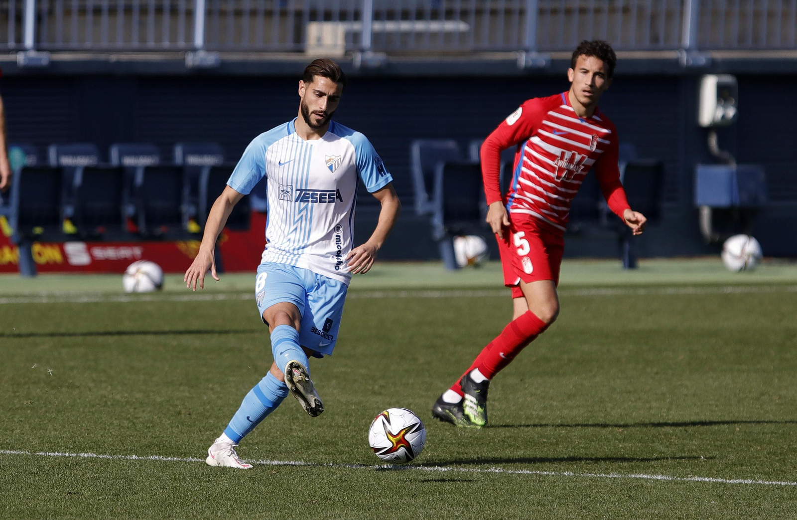 El Málaga CF-Granada, en fotos