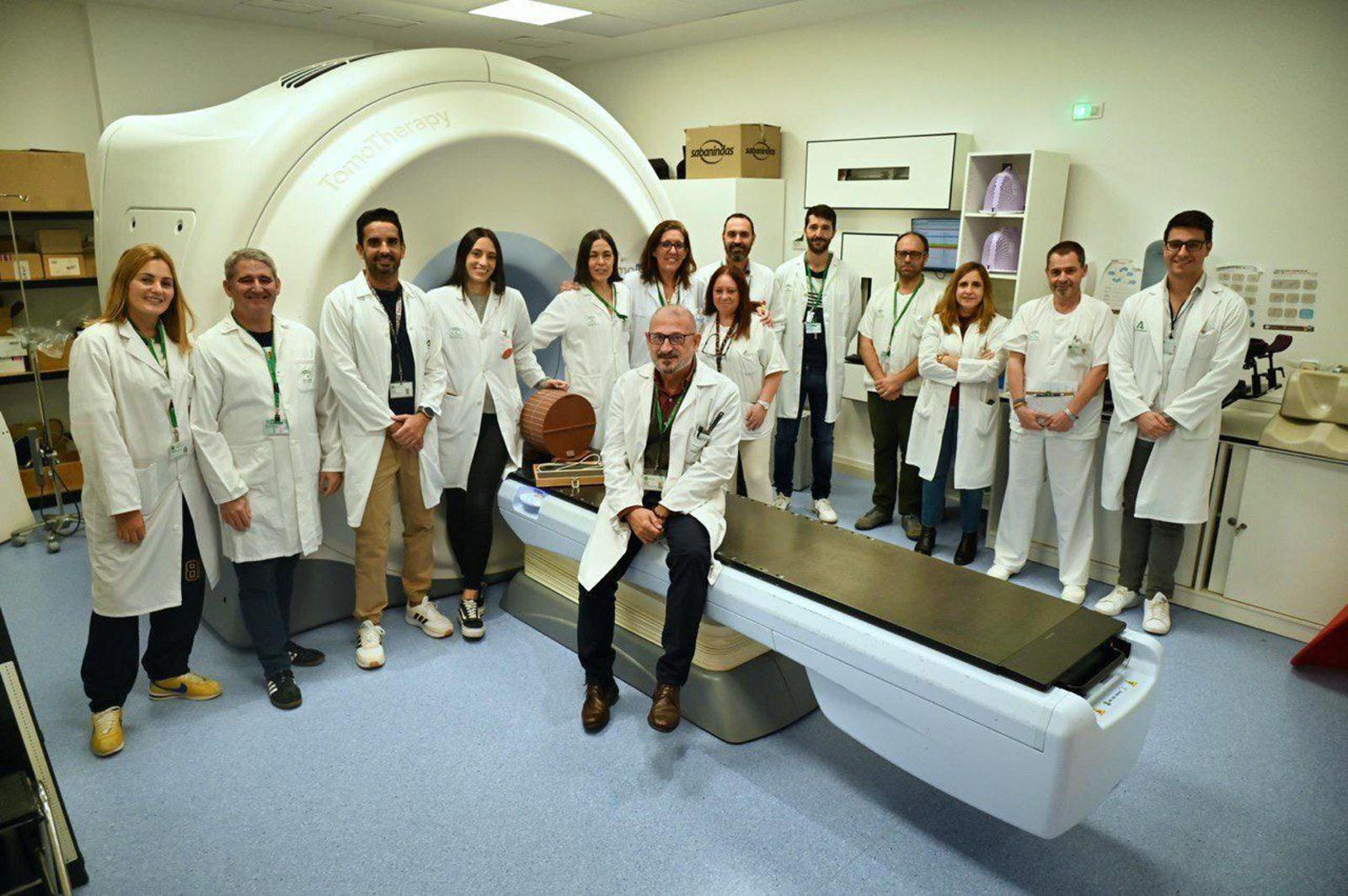 Profesionales de la Unidad de Radiofísica Hospitalaria.