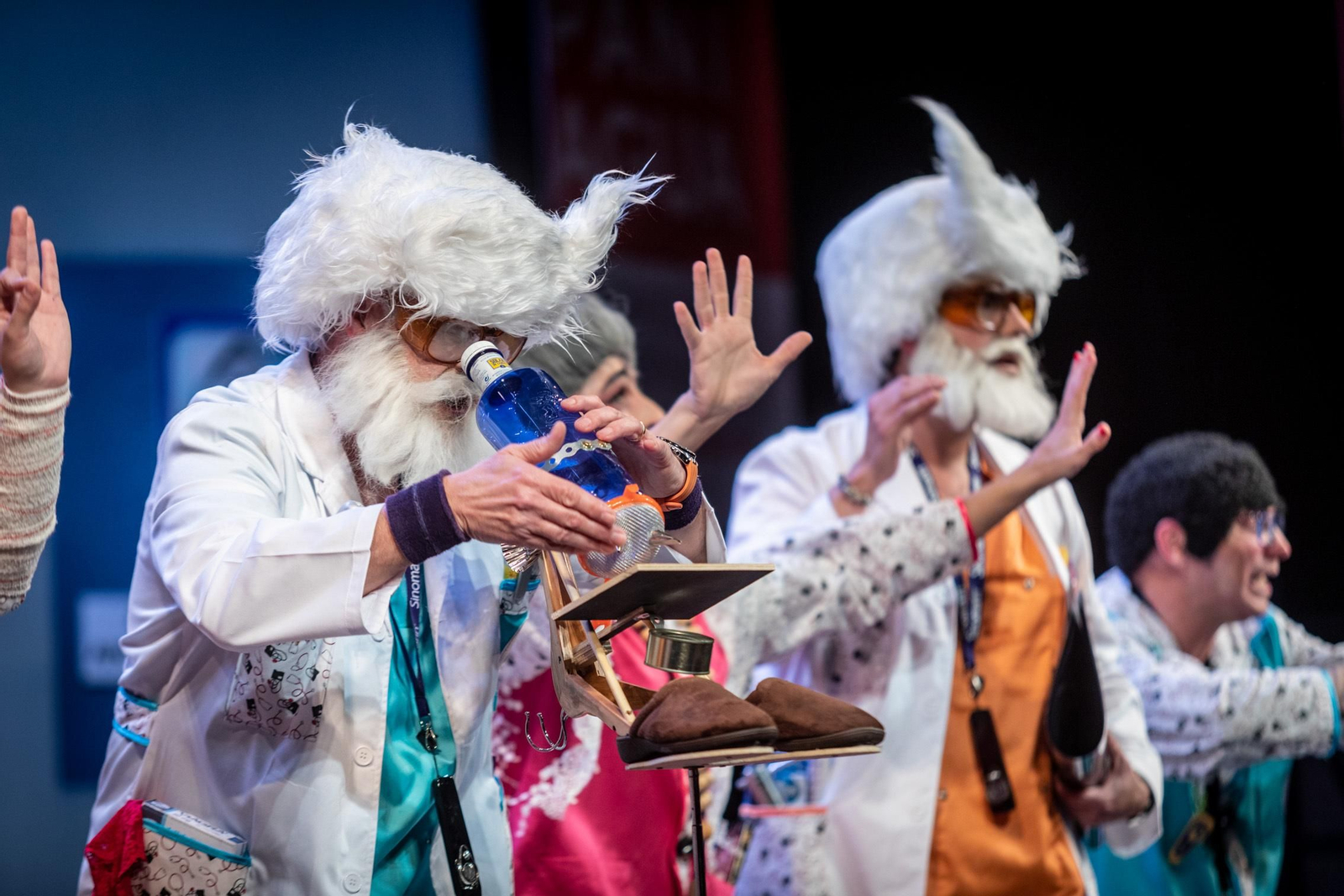 Actuacion de la chirigota 'Hospital General San Gangui'