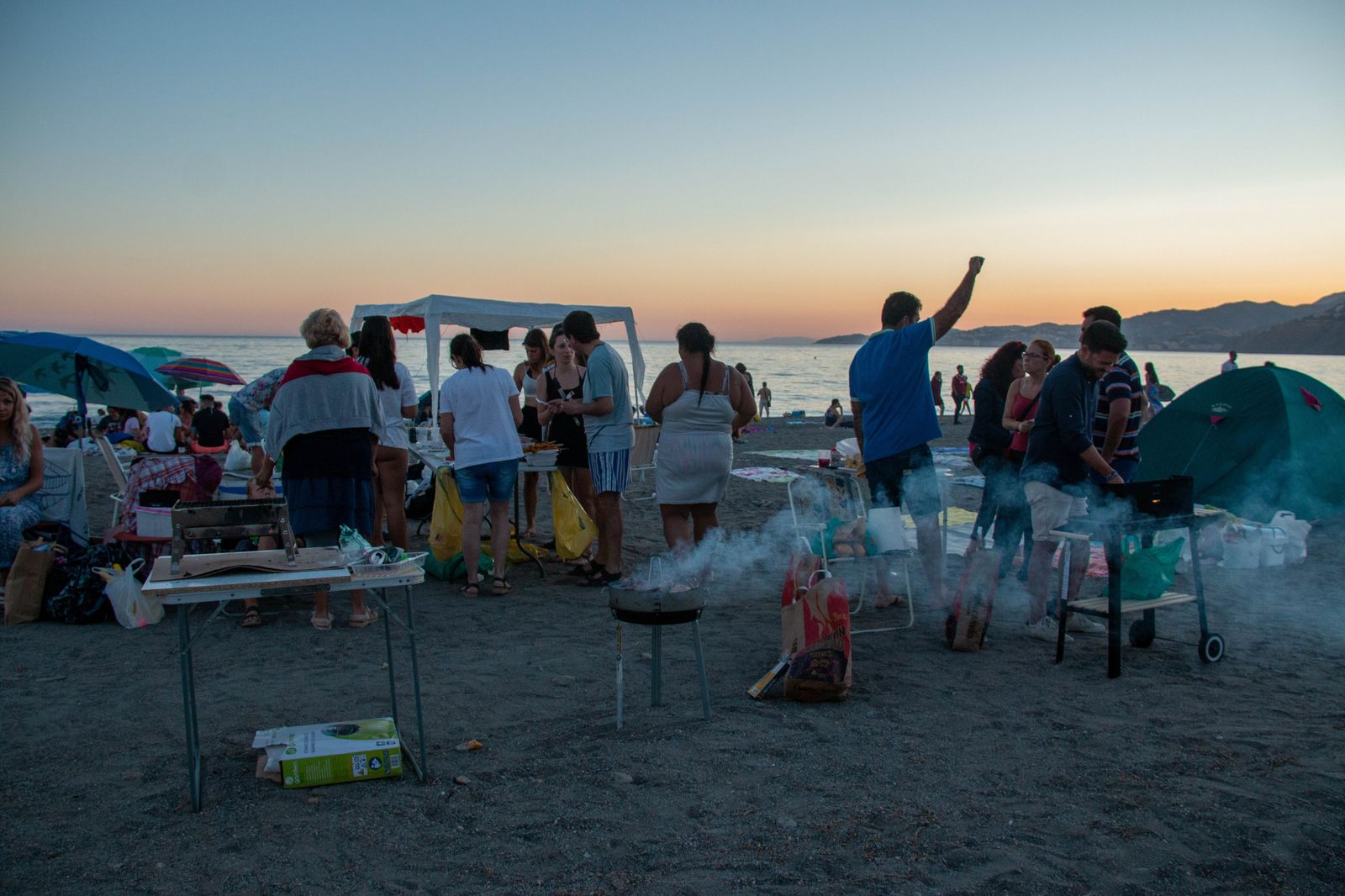 Así ha sido la noche de San Juan en la Costa, en imágenes