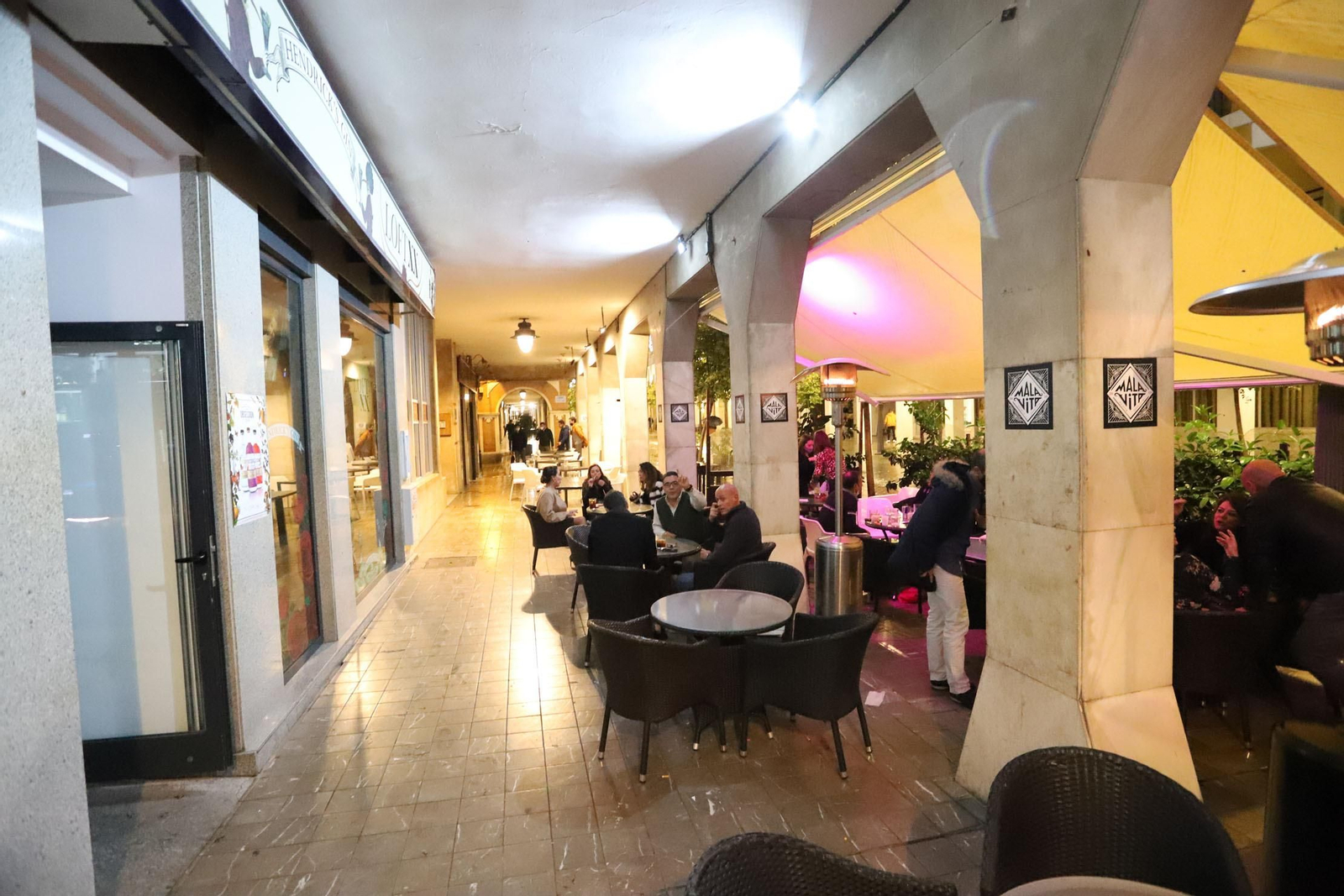 Primer sábado con las nuevas medidas en la hostelería.