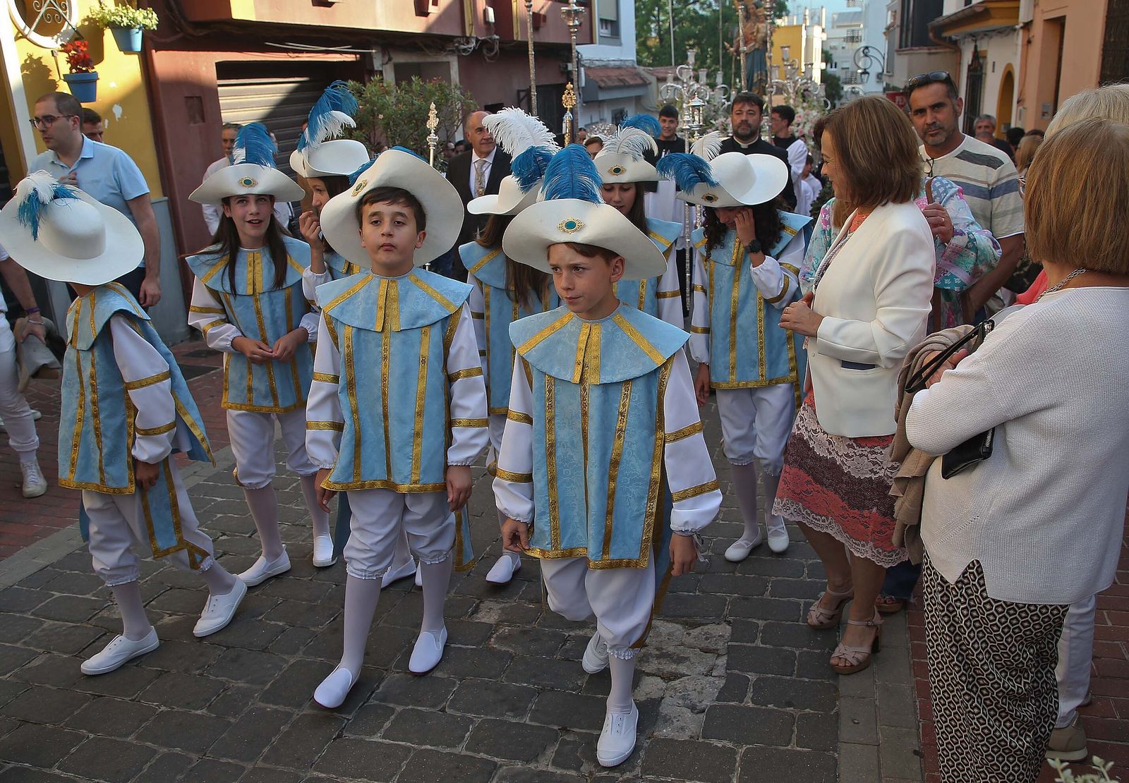Fotos de la procesión de María Auxiliadora en Algeciras