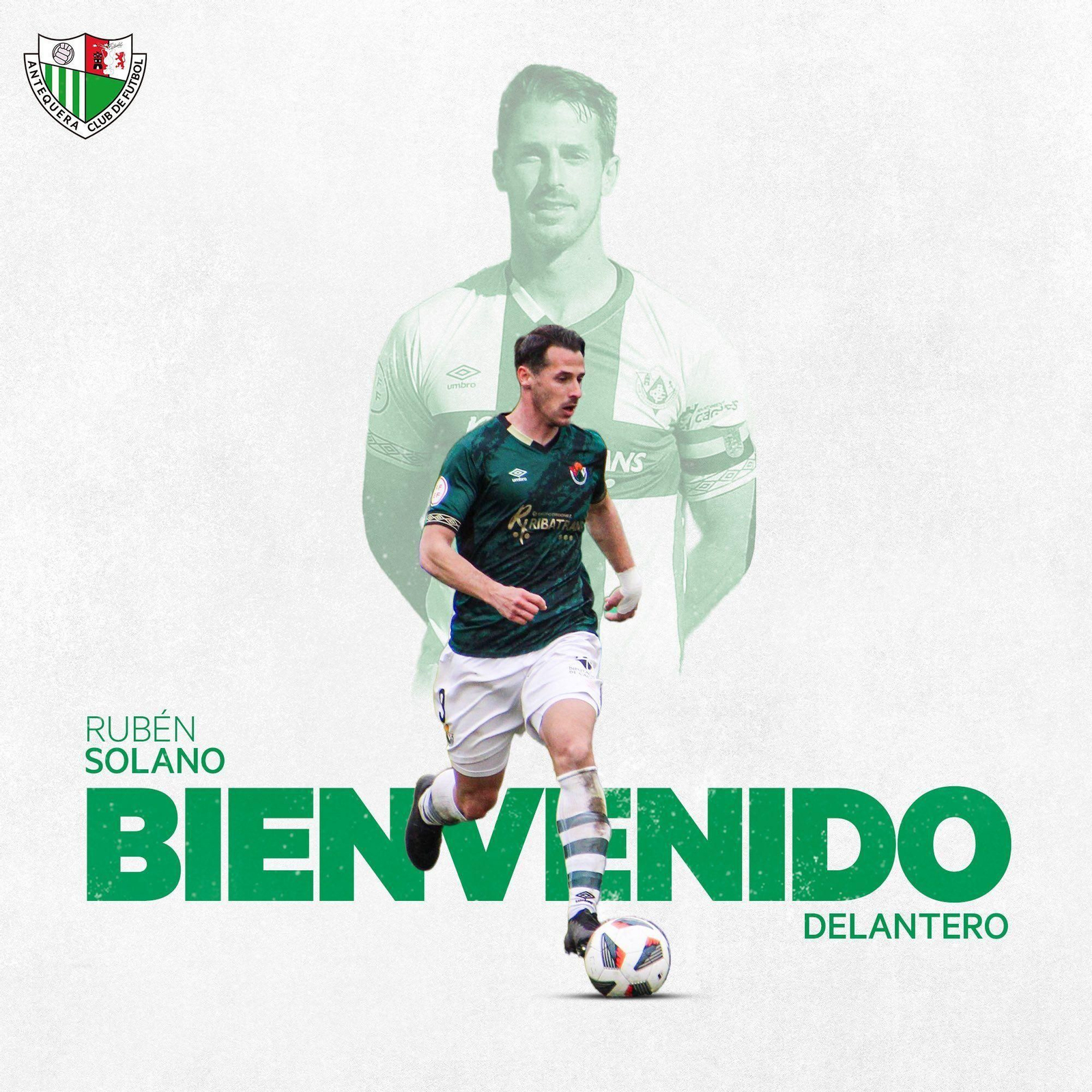 El Antequera firma a Rubén Solano