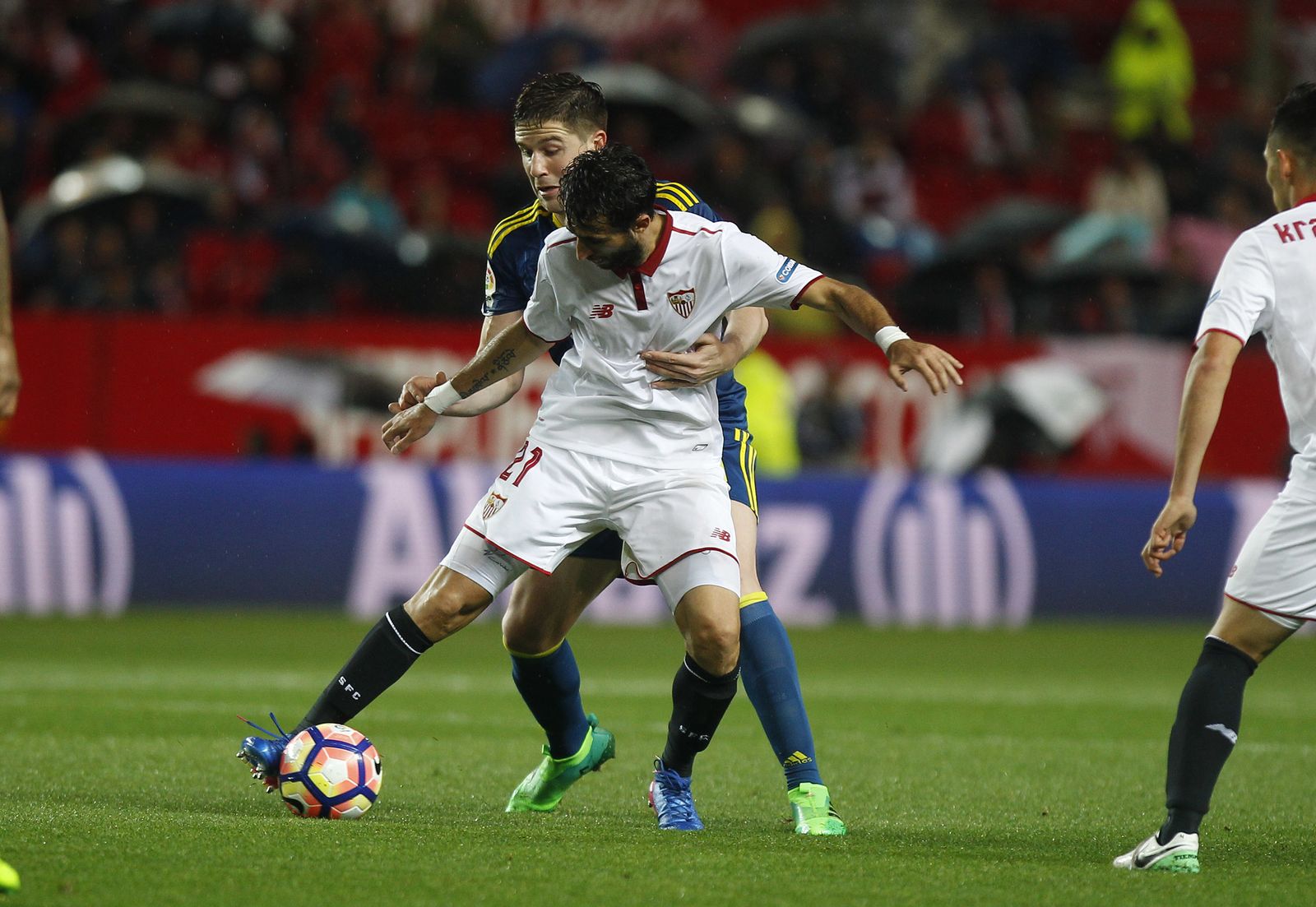 El Sevilla FC-Celta de Vigo, en imágenes