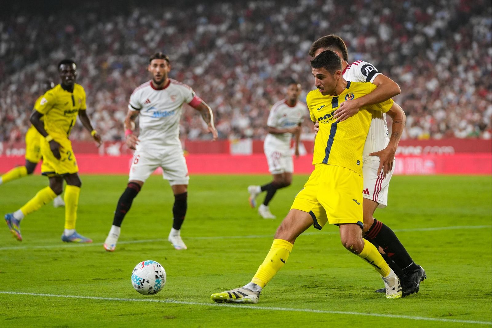 Las fotos del Sevilla-Villarreal