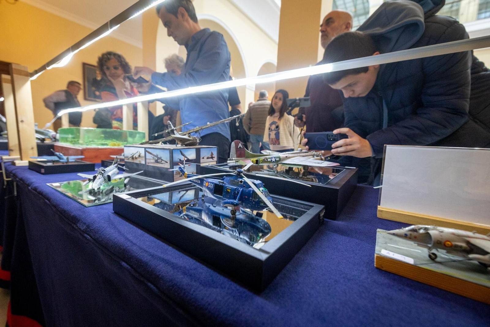 El Certamen de Modelismo abre sus puertas en el Museo Naval de San Fernando: las imágenes