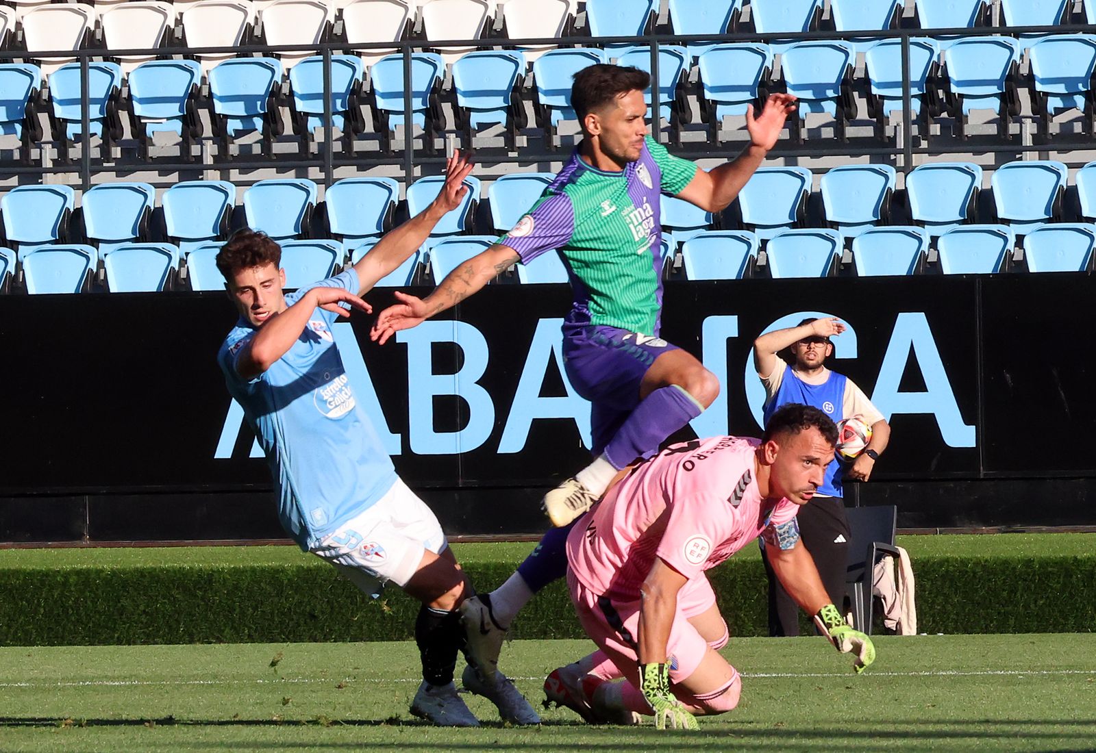 Las fotos del Celta Fortuna-Málaga de play off