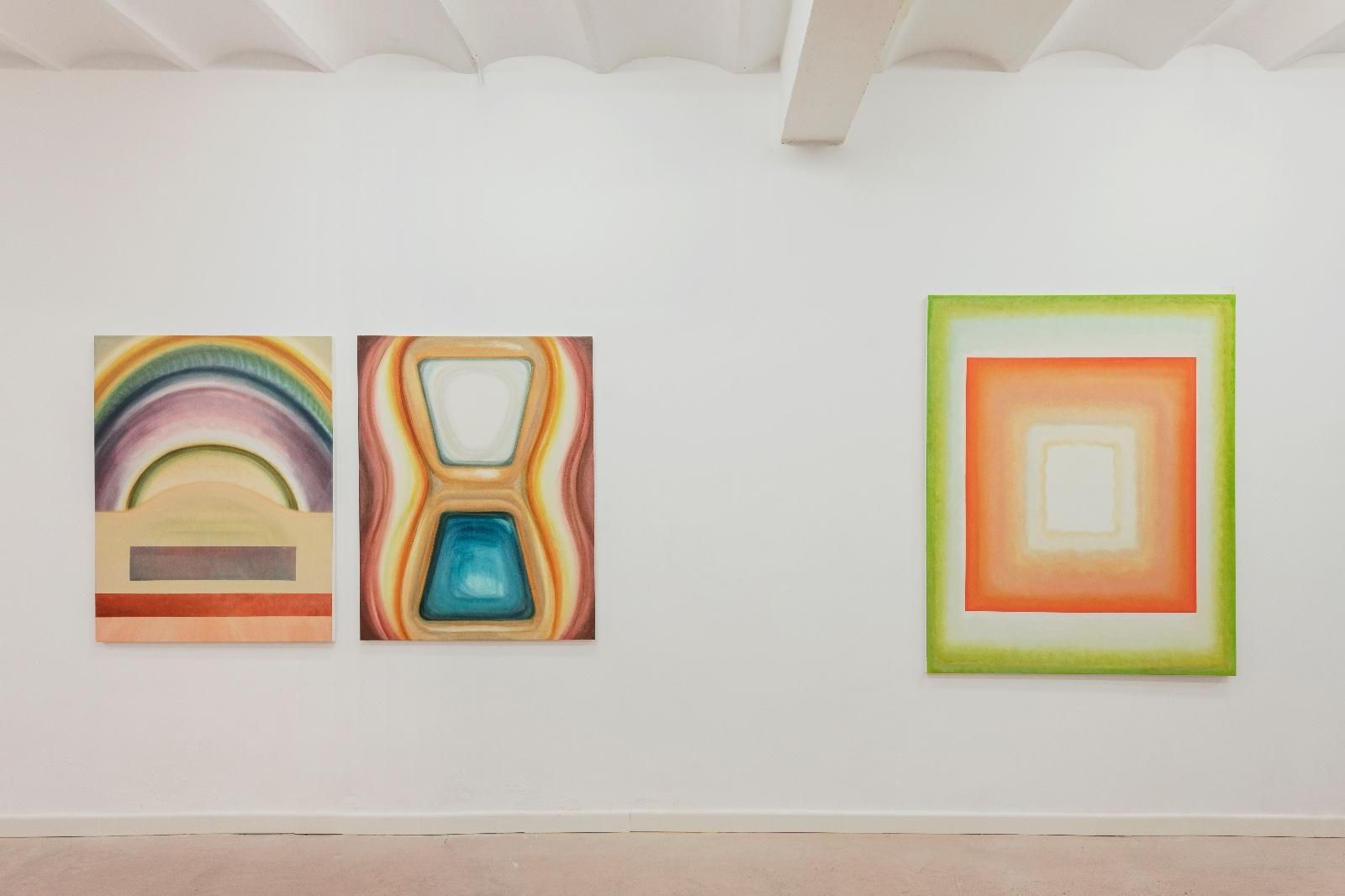 Obras de Víctor González.