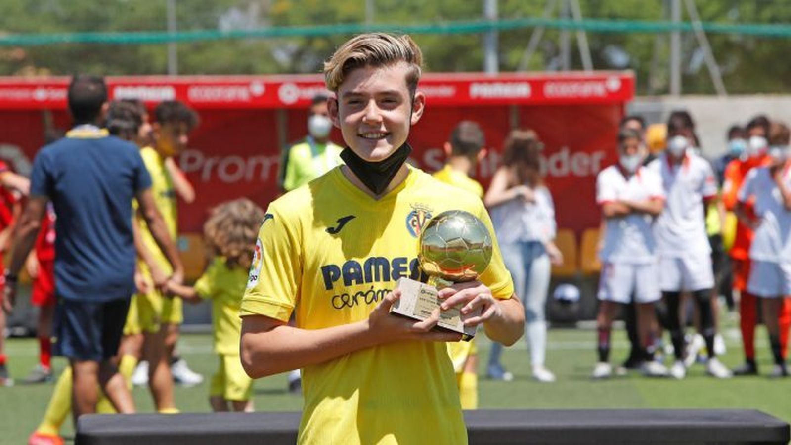 Aitor Gómez Landero, MVP malagueño de LaLiga Promises.