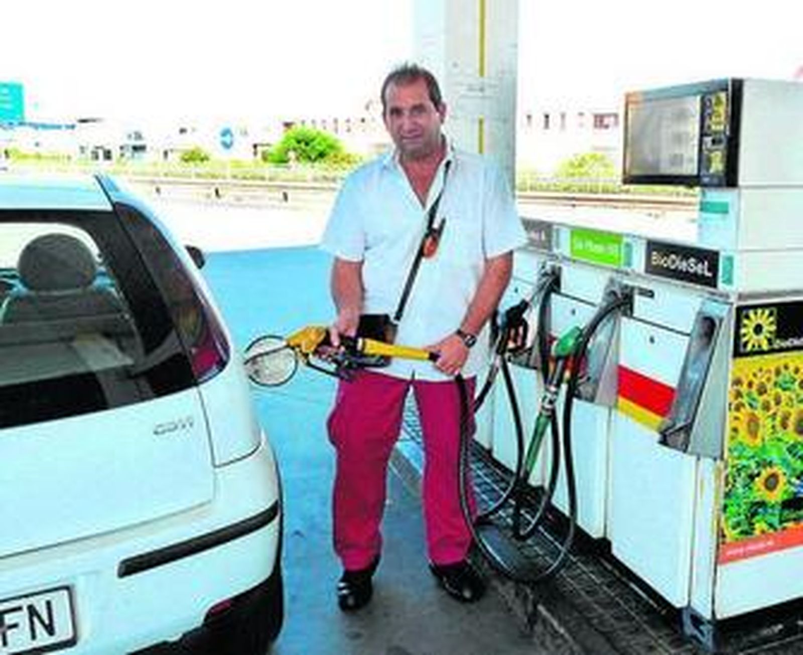 Estación de biodiesel en la provincia de Huelva.