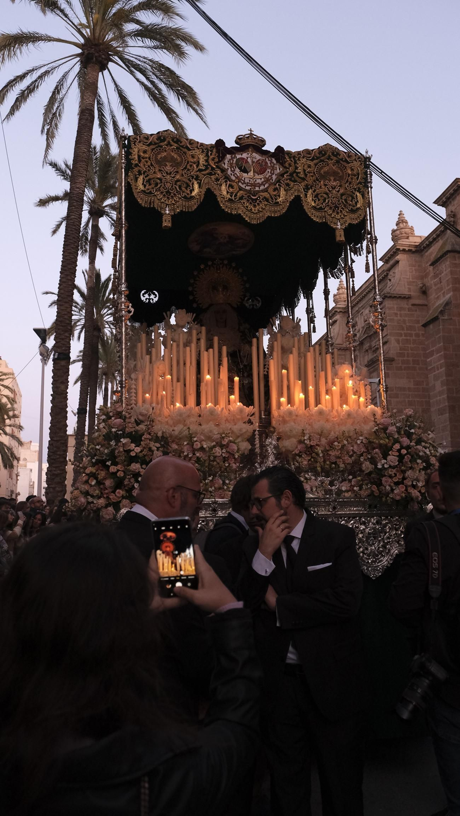 Procesión de Estudiantes en Almería, en imágenes