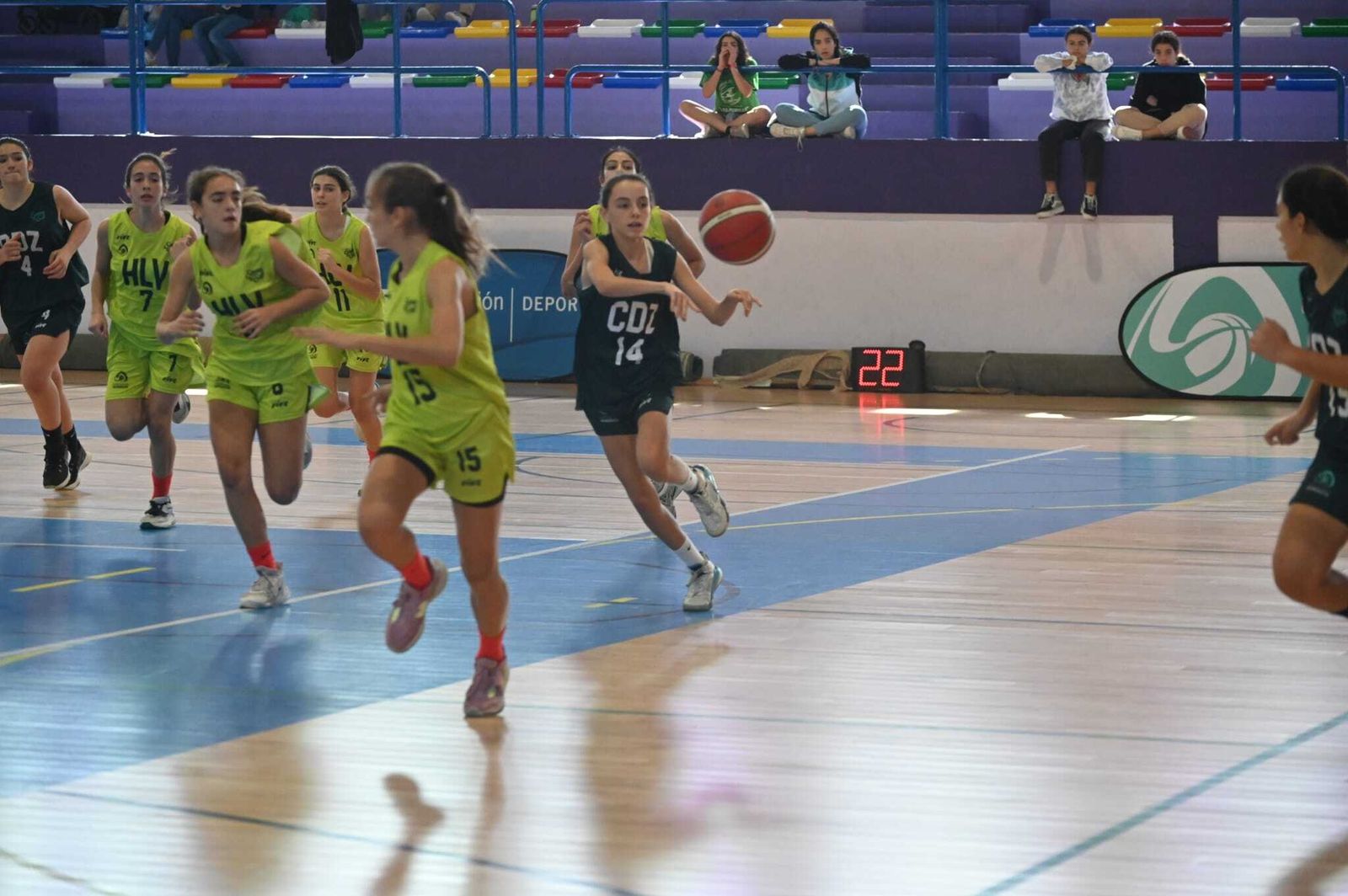 Las fotos de la última jornada del Andaluz infantil femenino de baloncesto de La Línea