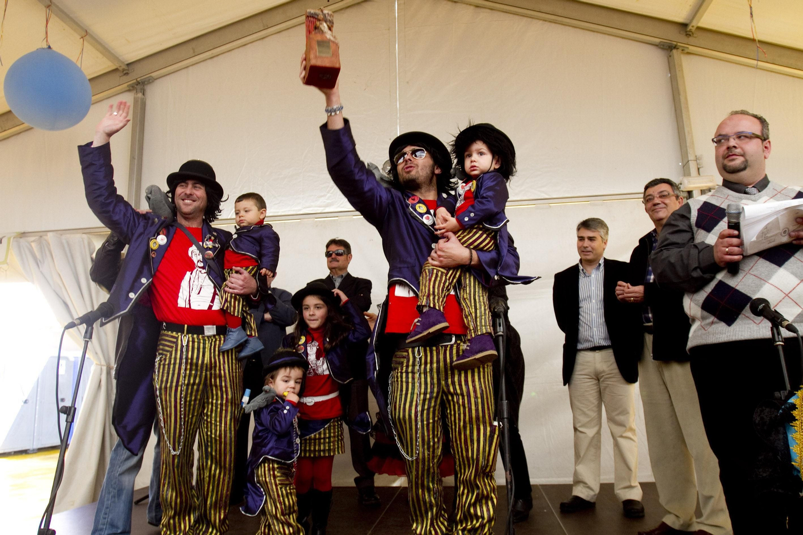 Así era la entrega de premios del COAC - Homenaje al Comparsista