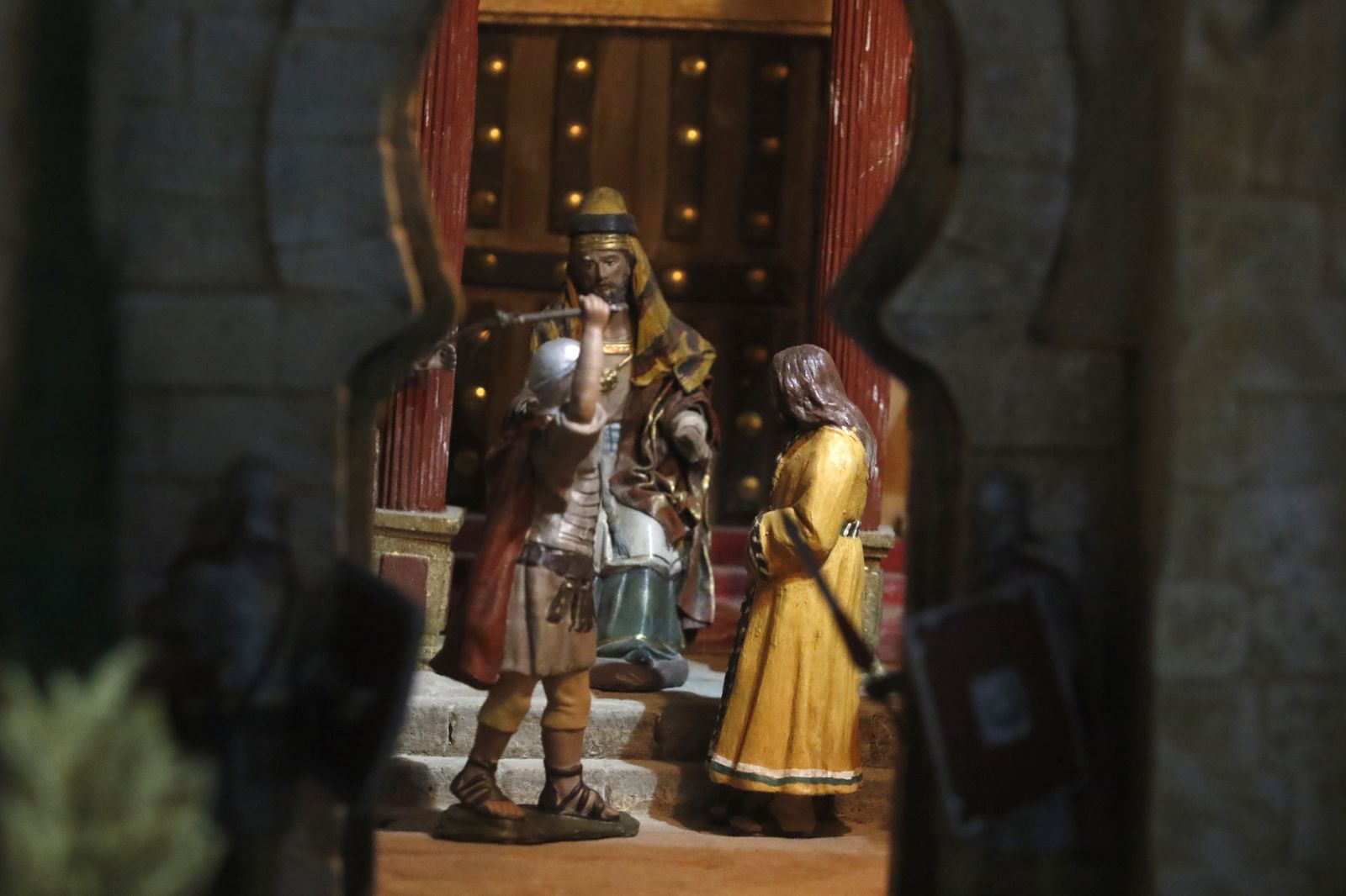 Un recorrido en fotografías por el belén pasionista del centro comercial Zoco de Córdoba