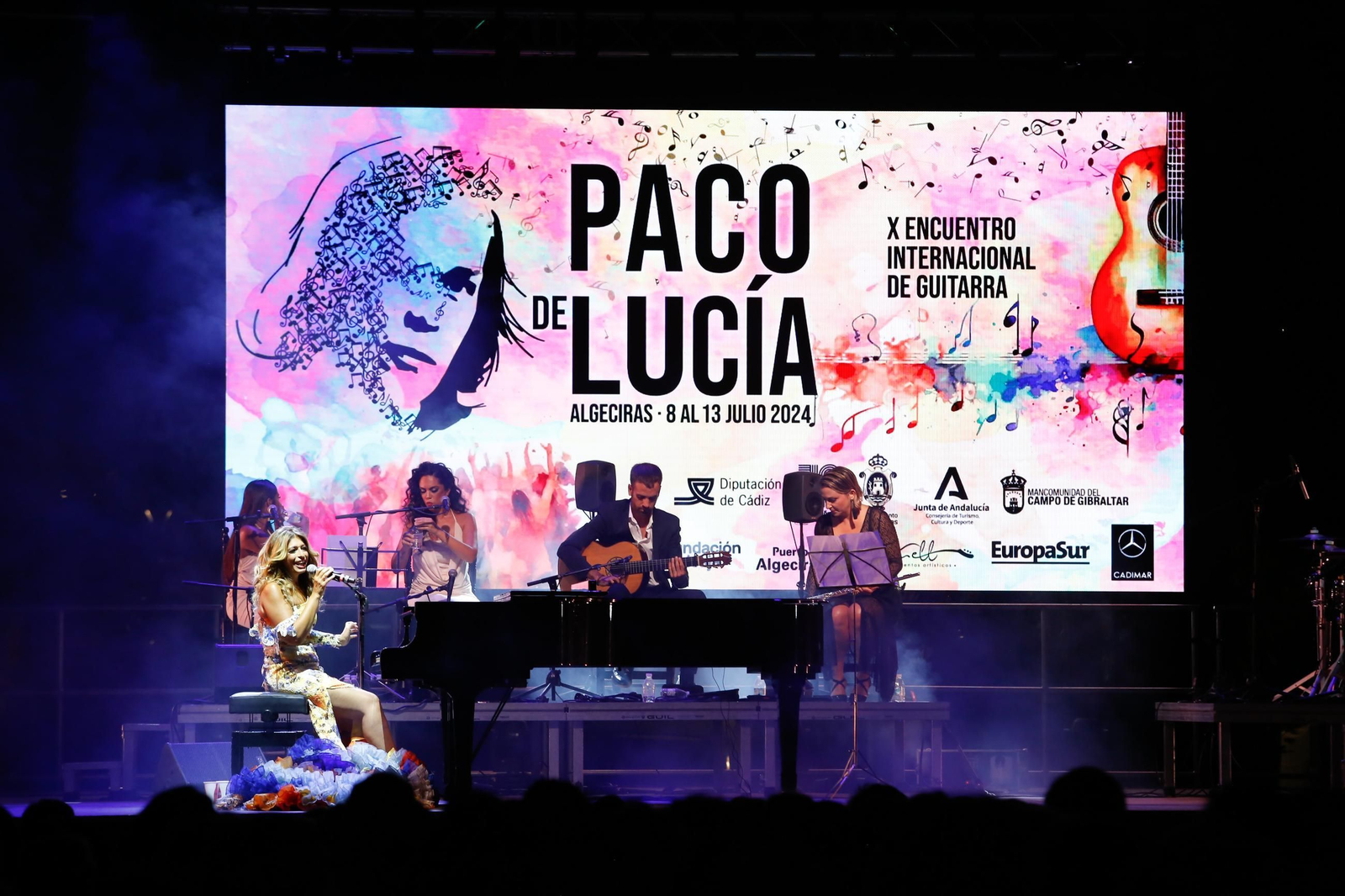 Fotos del concierto de Rosario Montoya en el Encuentro de Guitarra Paco de Lucía
