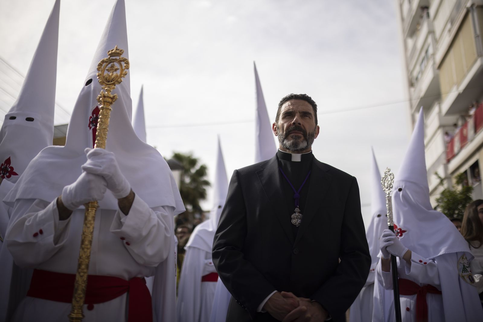 Lunes Santo: Tres Caídas en Huelva, en imágenes
