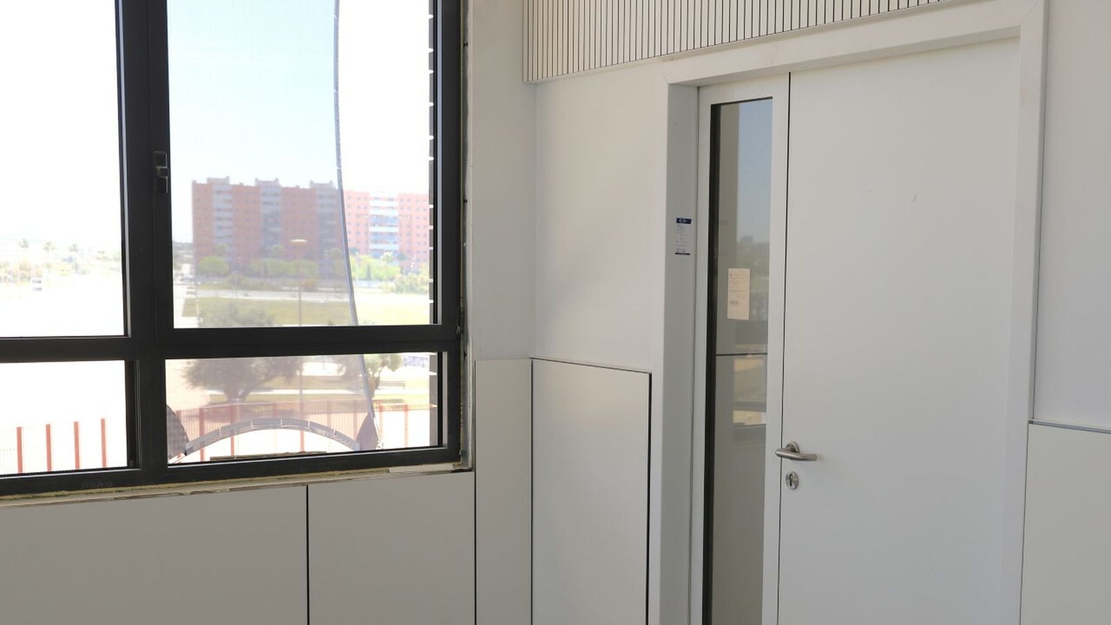 Interior de las aulas.