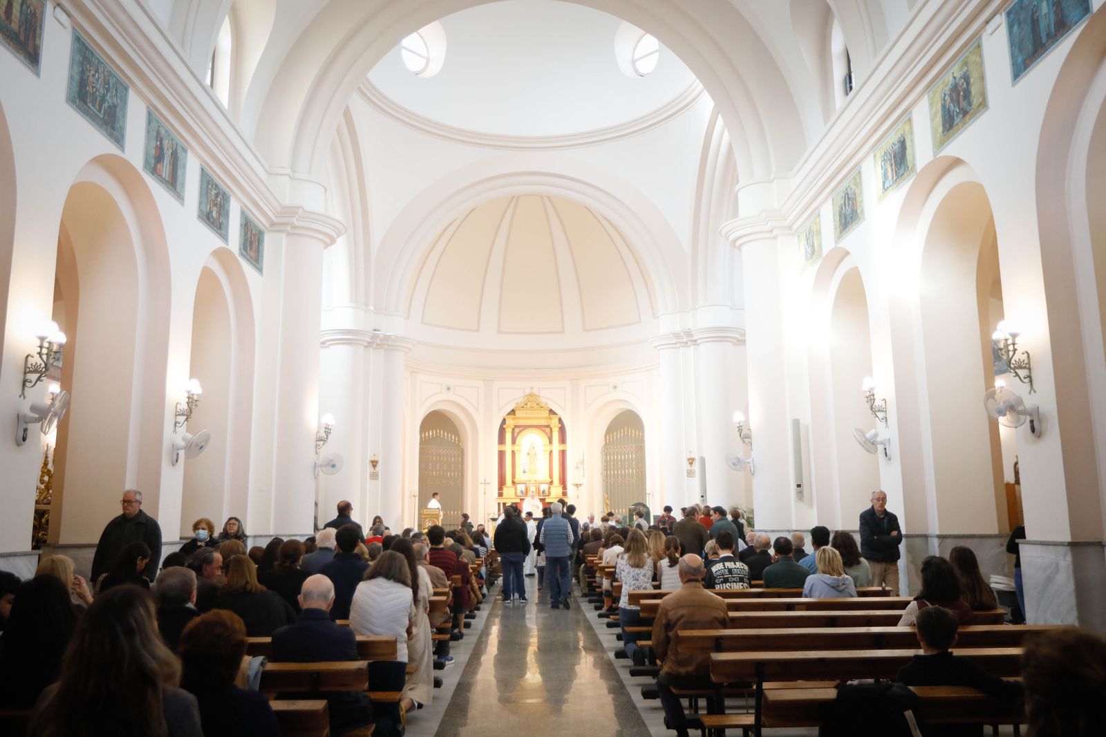 La procesión del Encuentro, en imágenes