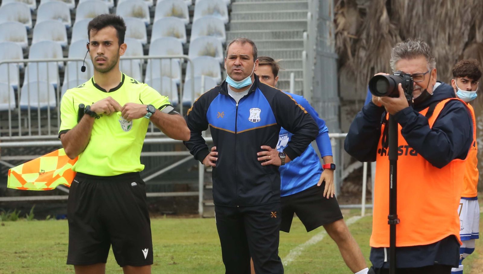 Imágenes del partido Jerez Industrial -Egabrense en el Pedro S. Garrido