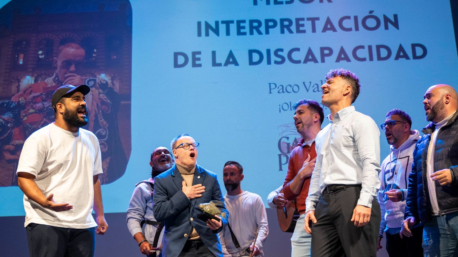 El ganador a mejor interpretación, Paco Valle.