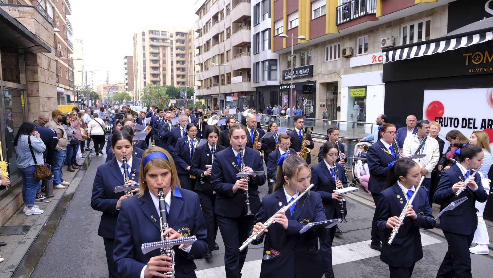 La Borriquita en la Semana Santa de Almería 2025, en imágenes