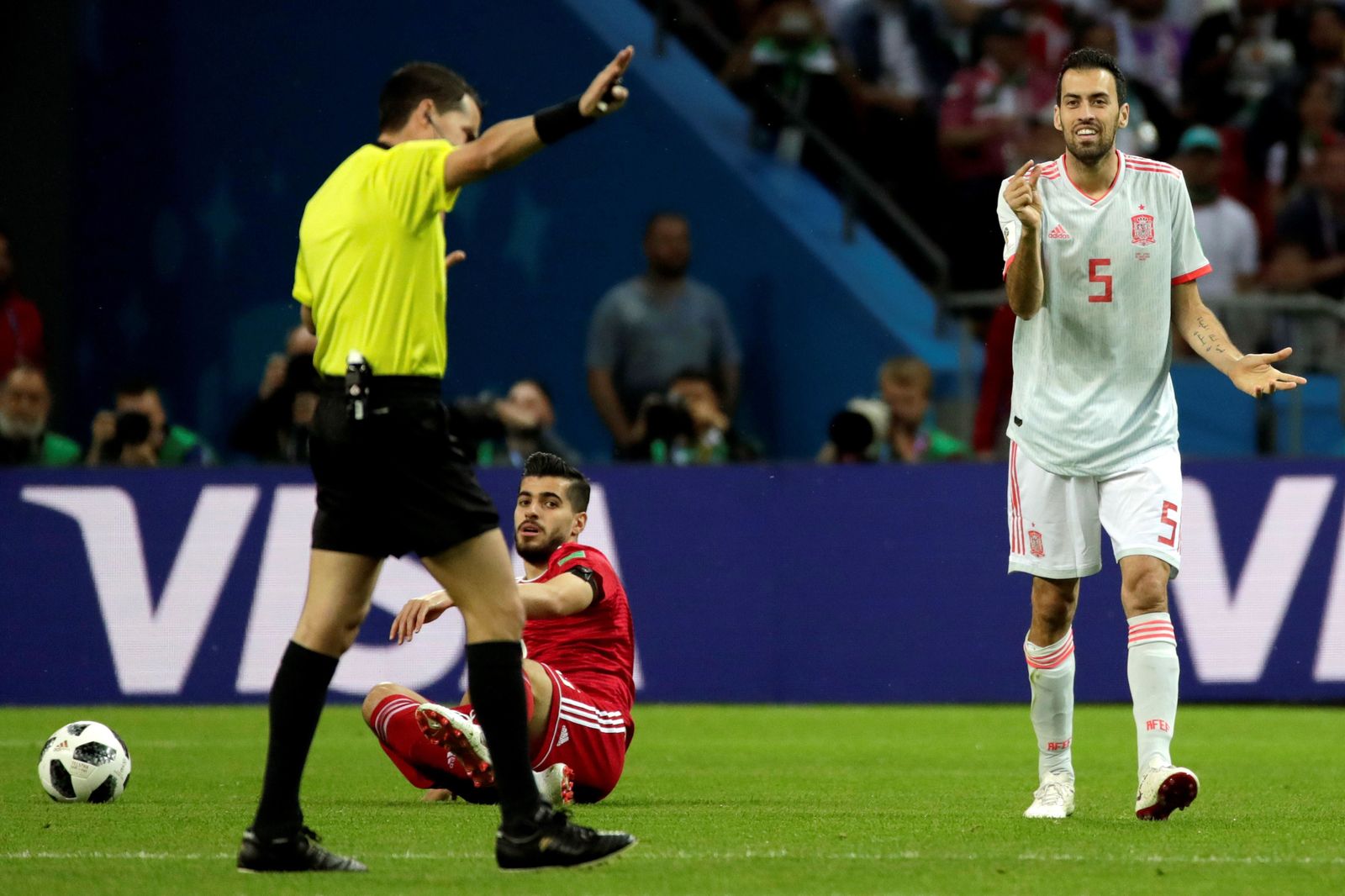 Las imágenes del Irán-España