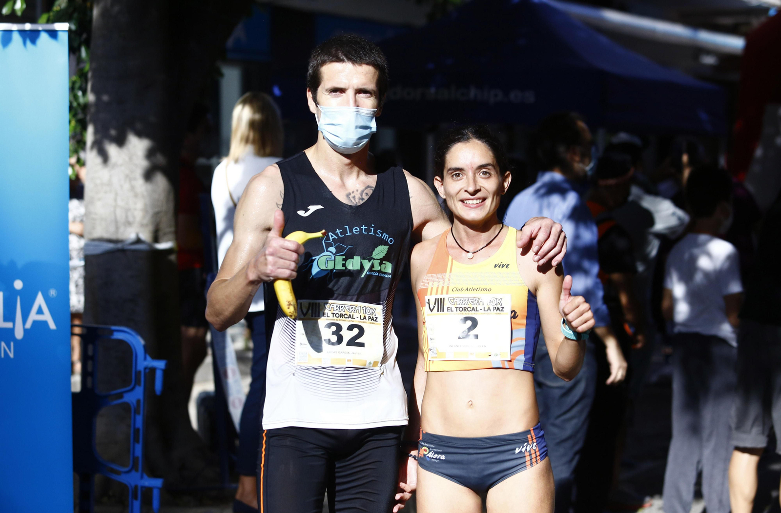 Las fotos de la primera carrera urbana en Málaga tras la pandemia Las fotos de la primera carrera urbana en Málaga tras la pandemia