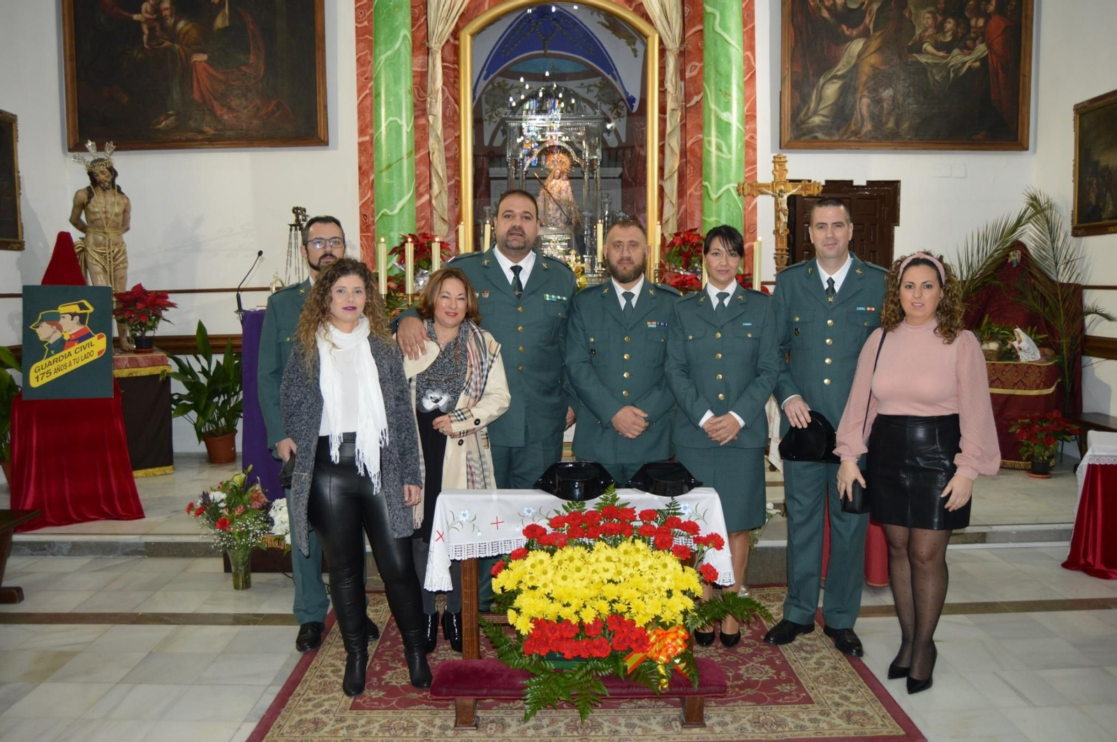 Fotografías de la celebración del 175 aniversario de la Guardia Civil en Iznájar