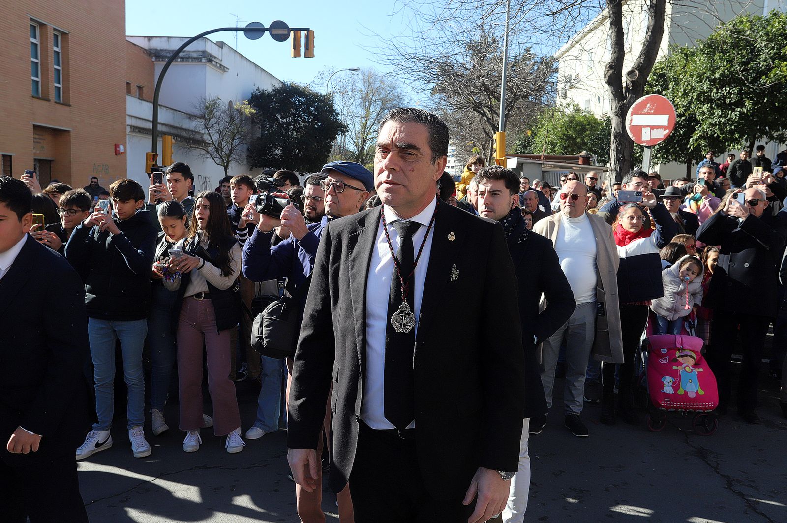 Imágenes de la procesión de San Sebastián en Huelva