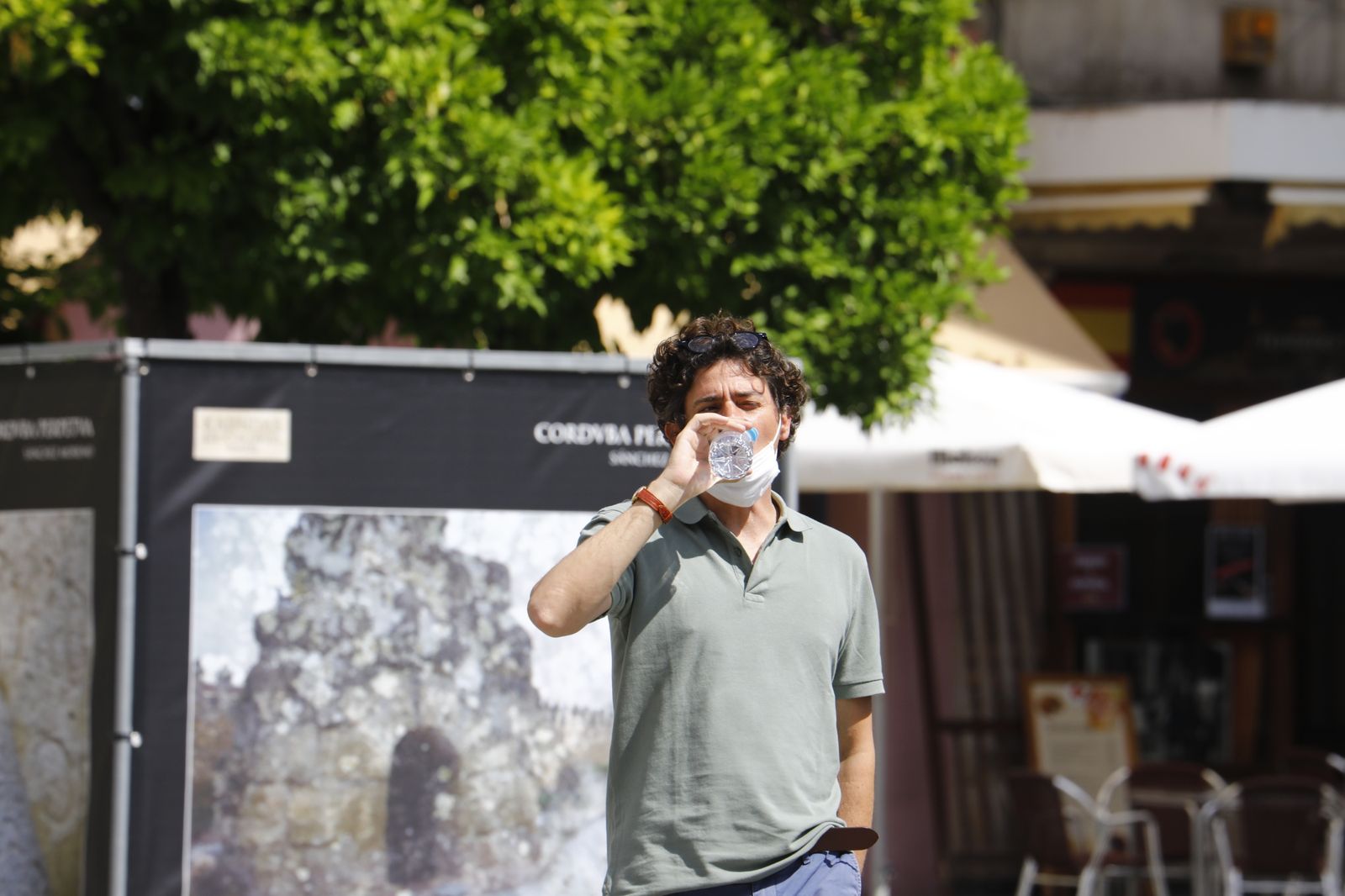 Las fotografías de un día de intenso calor en Córdoba