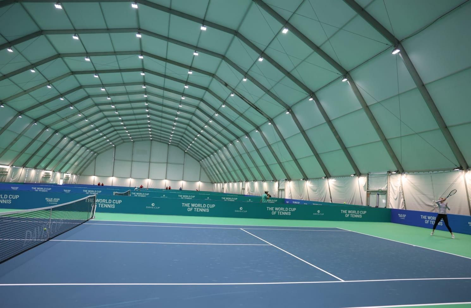 Así es la espectacular ciudad del tenis construida para la Copa Davis y la Billie Jean King Cup