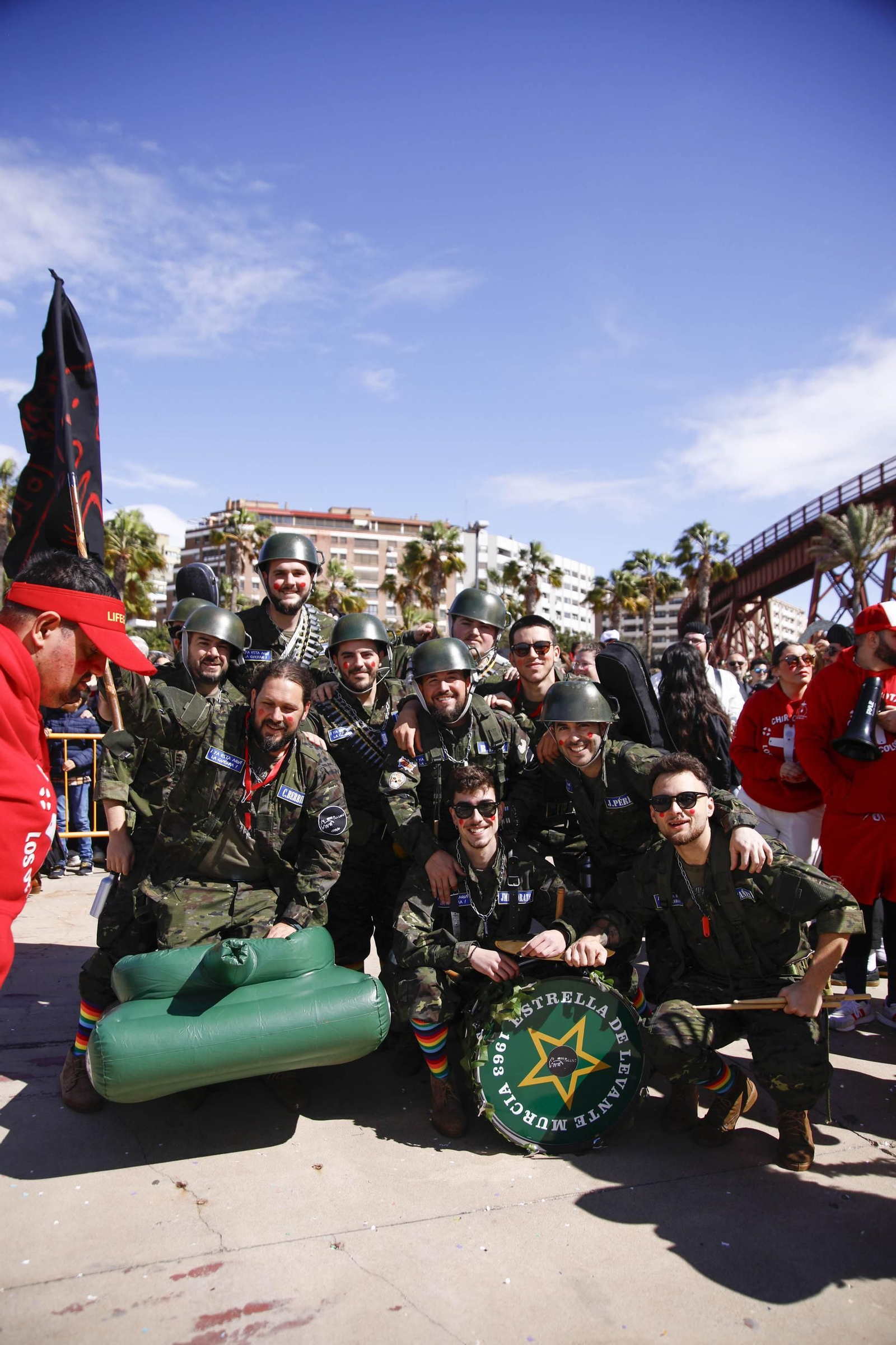 Las imágenes del entierro de la sardina en Almería