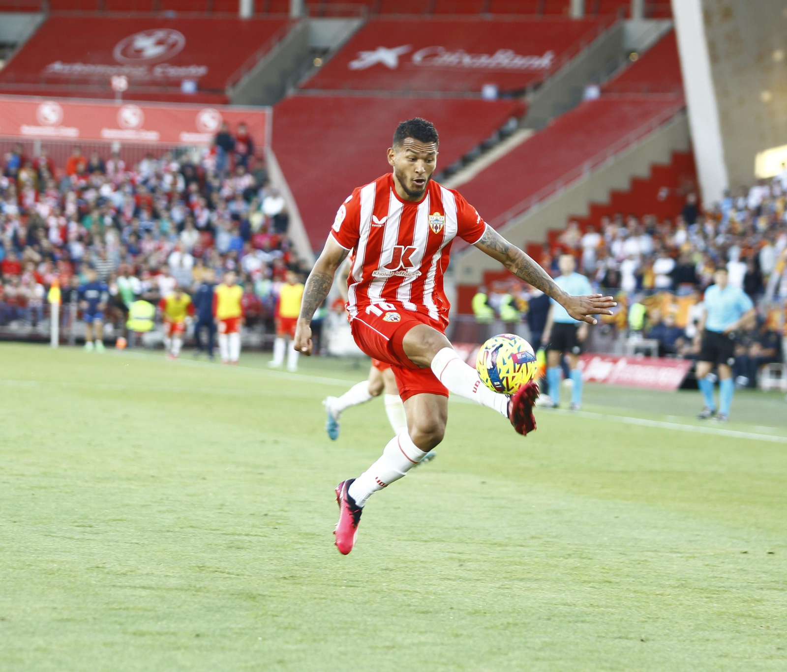 Fotogalería del partido de la Liga Santander, U.D. Almería-Valencia
