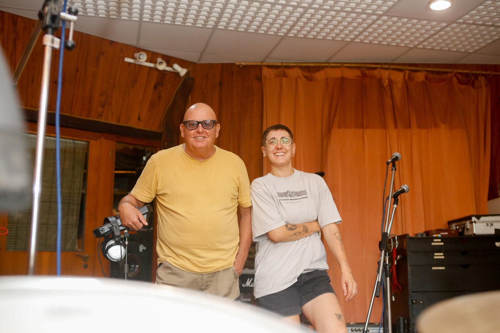 José María Sagrista y María de Grandy Ruzafa en Punta Paloma Estudio. José María Sagrista y María de Grandy Ruzafa en Punta Paloma Estudio.