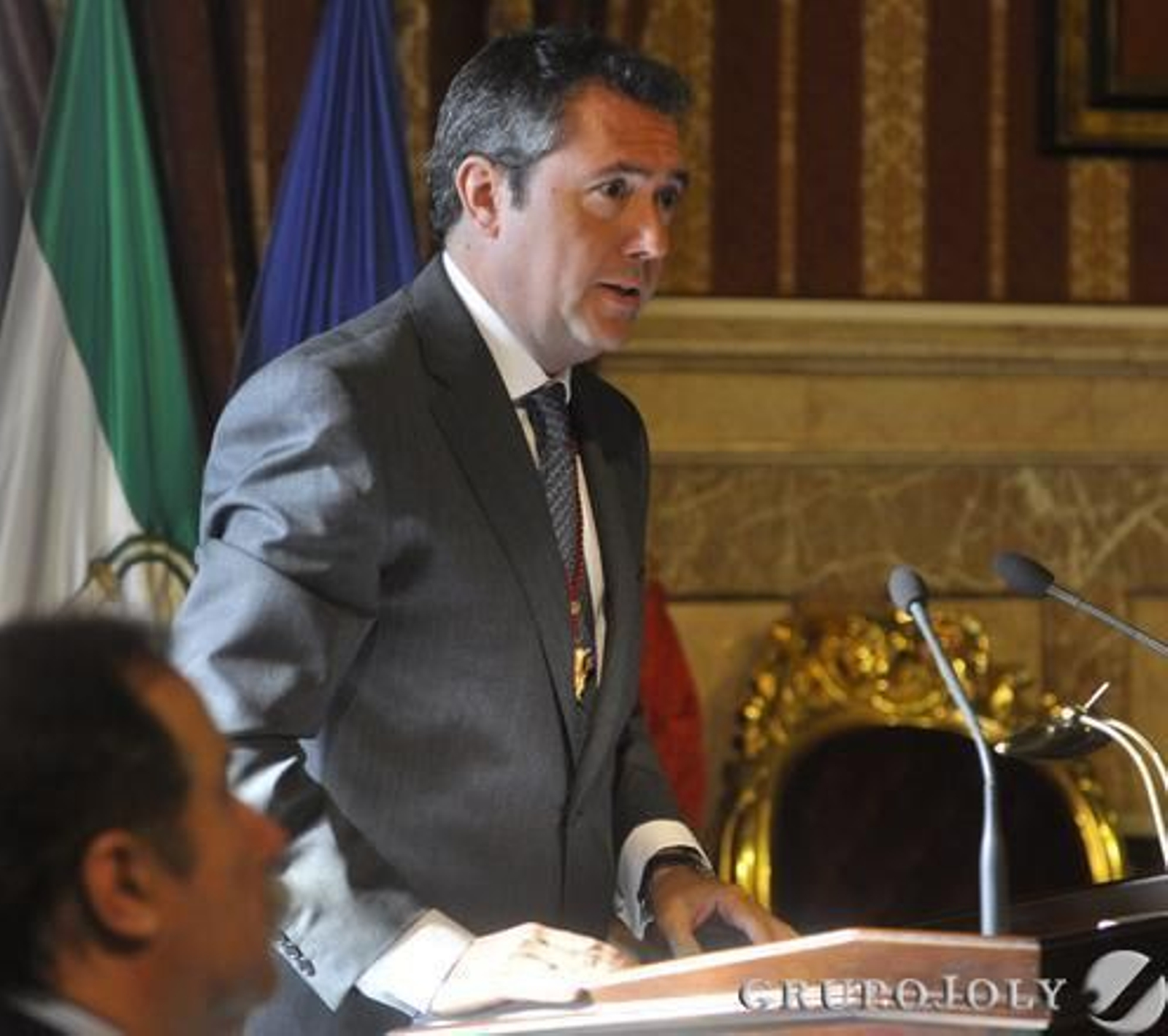 Espadas, durante su intervención.

Foto: Antonio Pizarro - Manuel Gómez