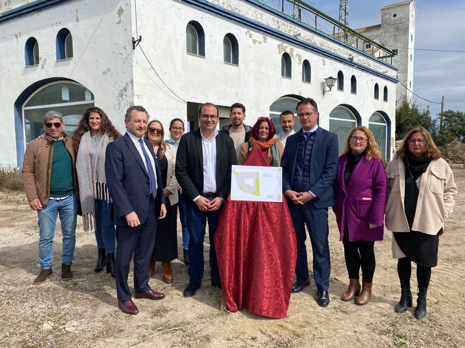 Inicio de las obras para una sala de duelos en Bornos