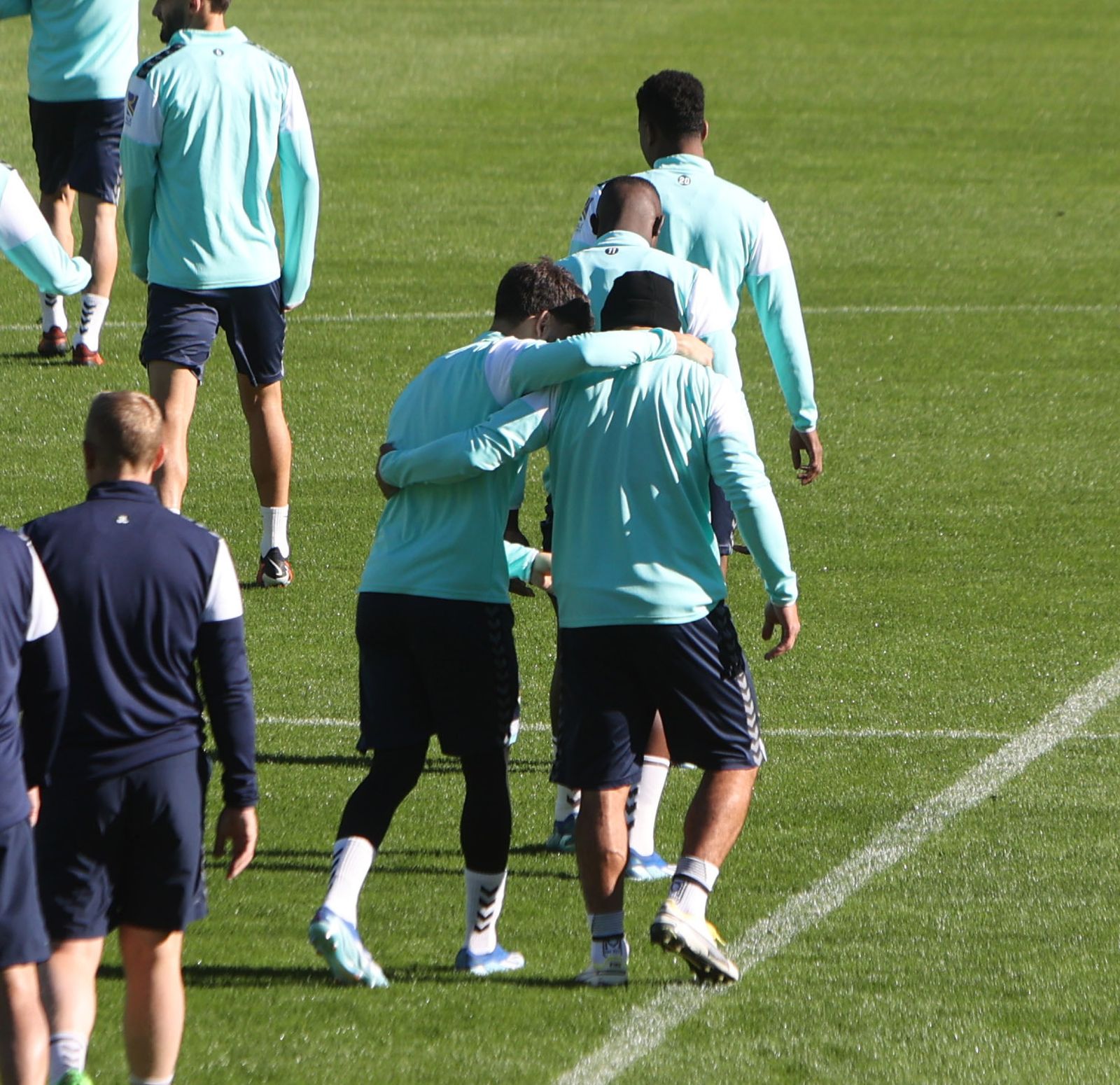 Las fotos del entrenamiento del Betis