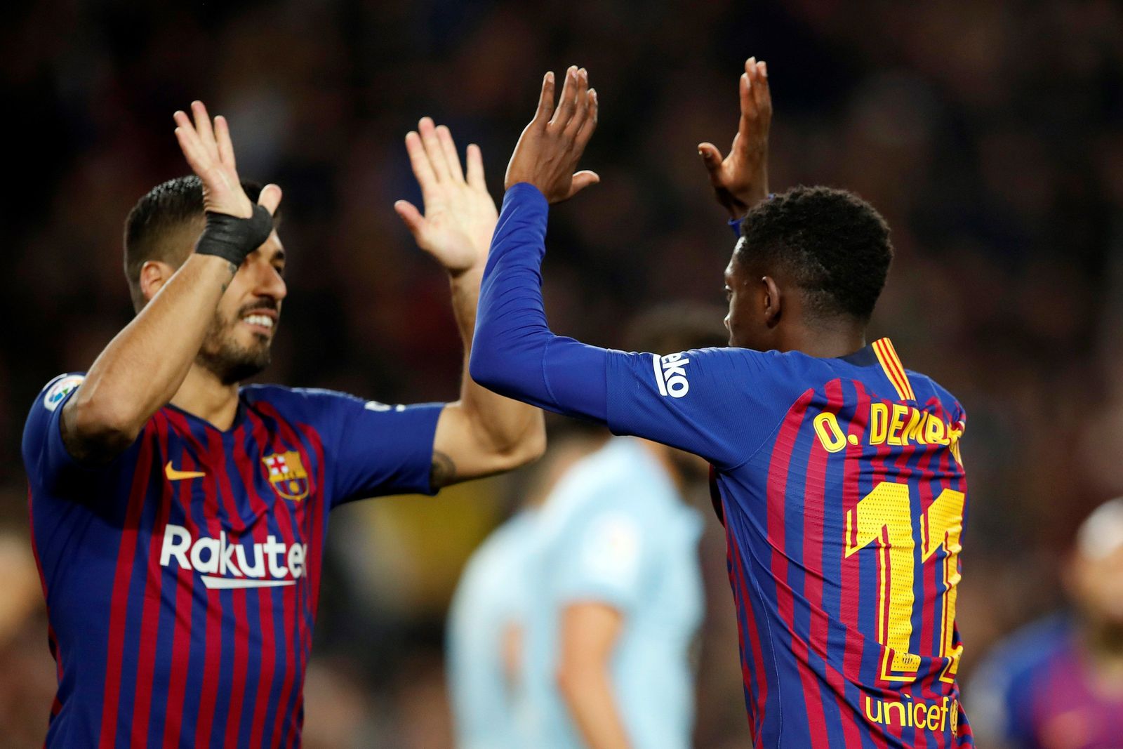 Las imágenes del Barcelona-Celta