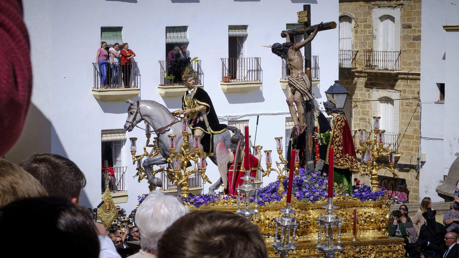 Cofradía de Las Aguas en la Semana Santa de Cádiz 2022