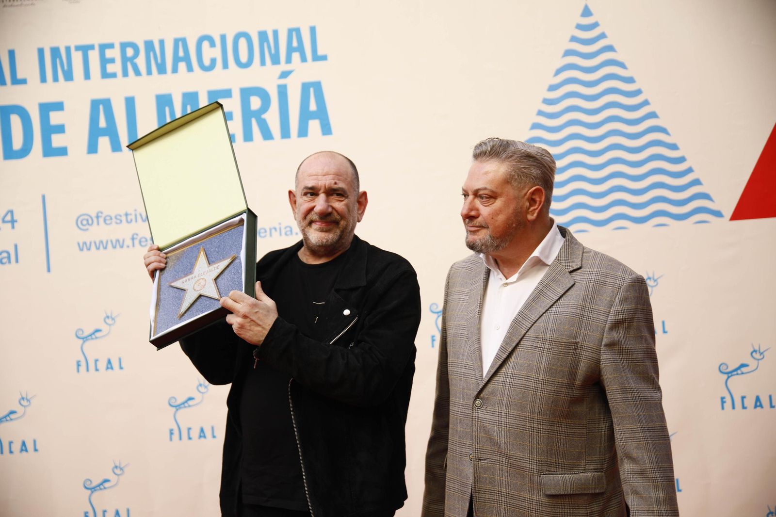 Karra Elejalde premio 'Almería, tierra de cine', en imágenes