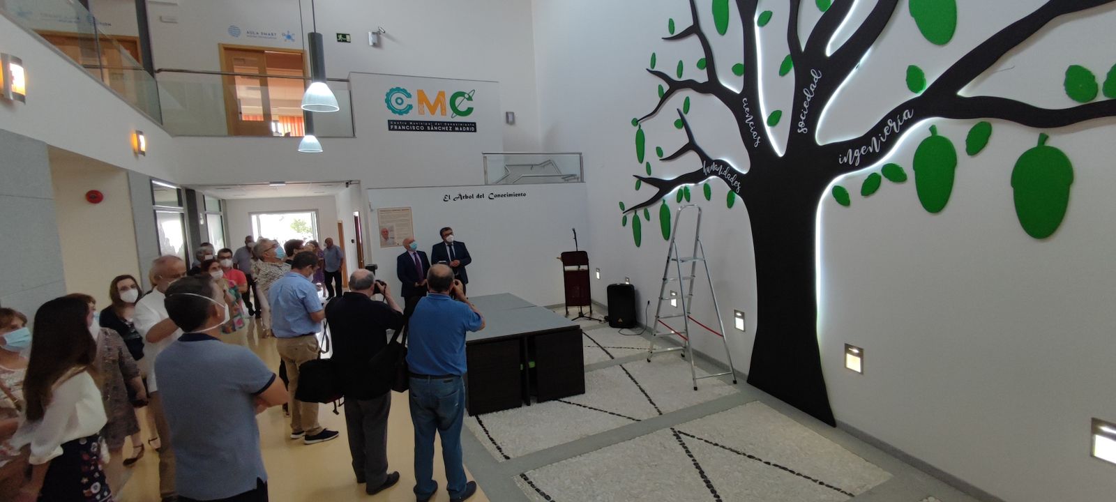 Inauguración del Centro Municipal del Conocimiento de Añora.