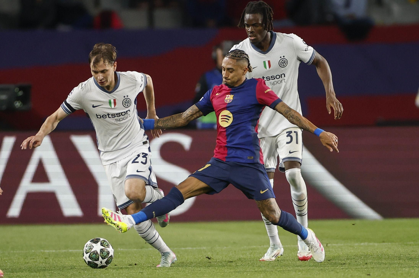 Las mejores fotos del Barcelona - Inter