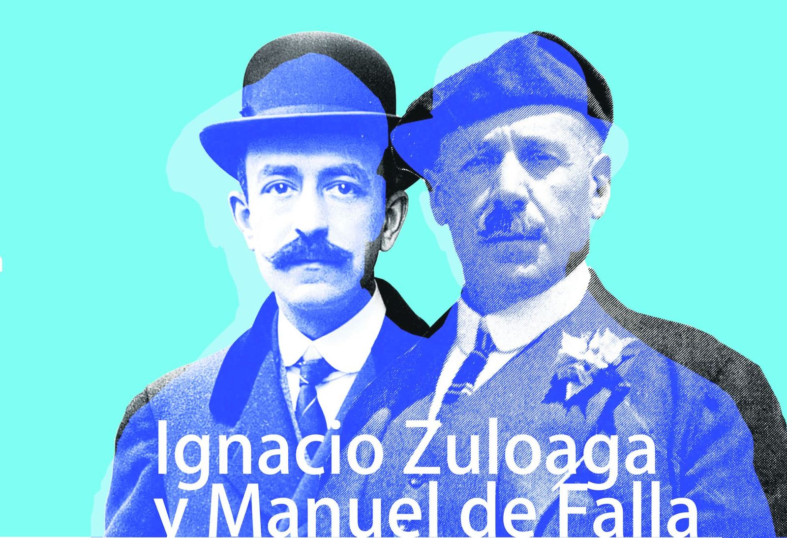 Manuel de Falla e Ignacio de Zuloaga.