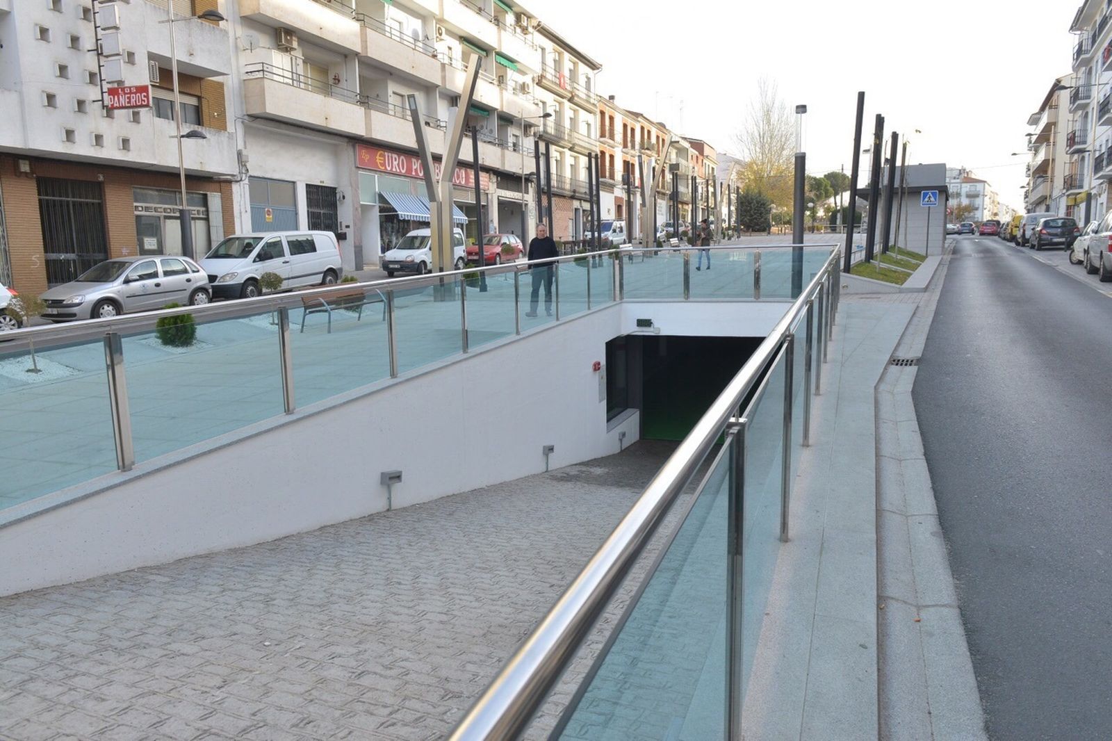 Parking público de la Avenida Villanueva de Córdoba