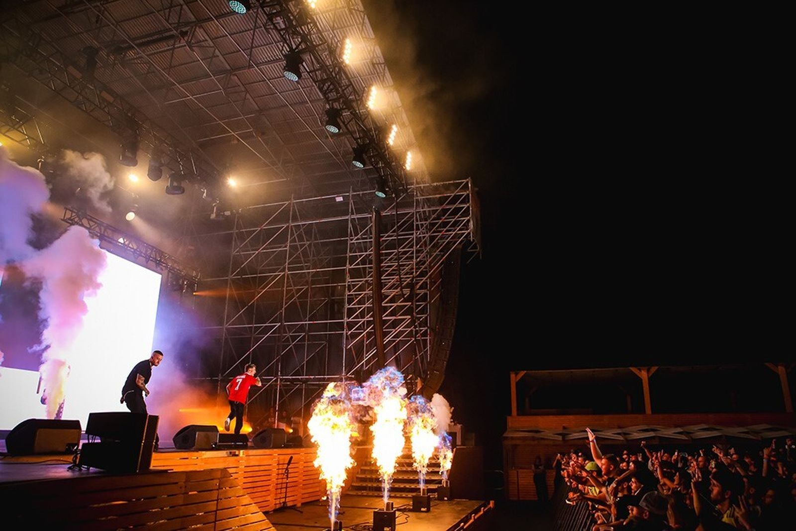 Una de las actuaciones en el Sabatic Fest de Málaga.