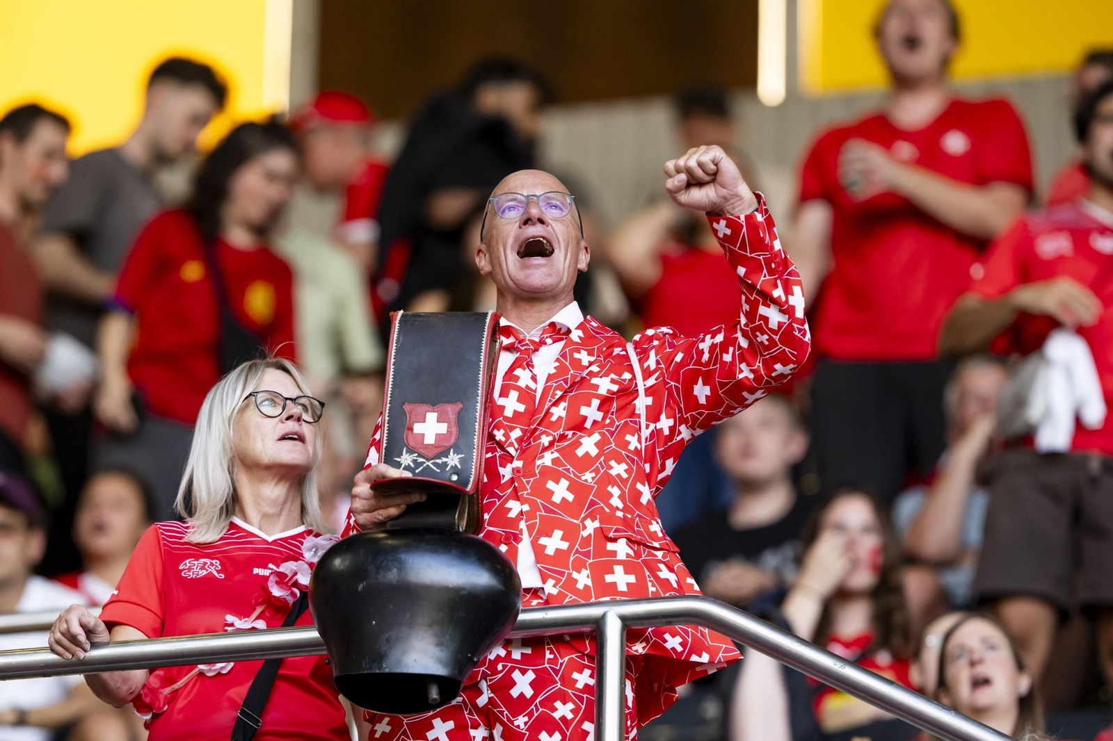Las mejores fotos del España - Suiza en la Eurocopa femenina