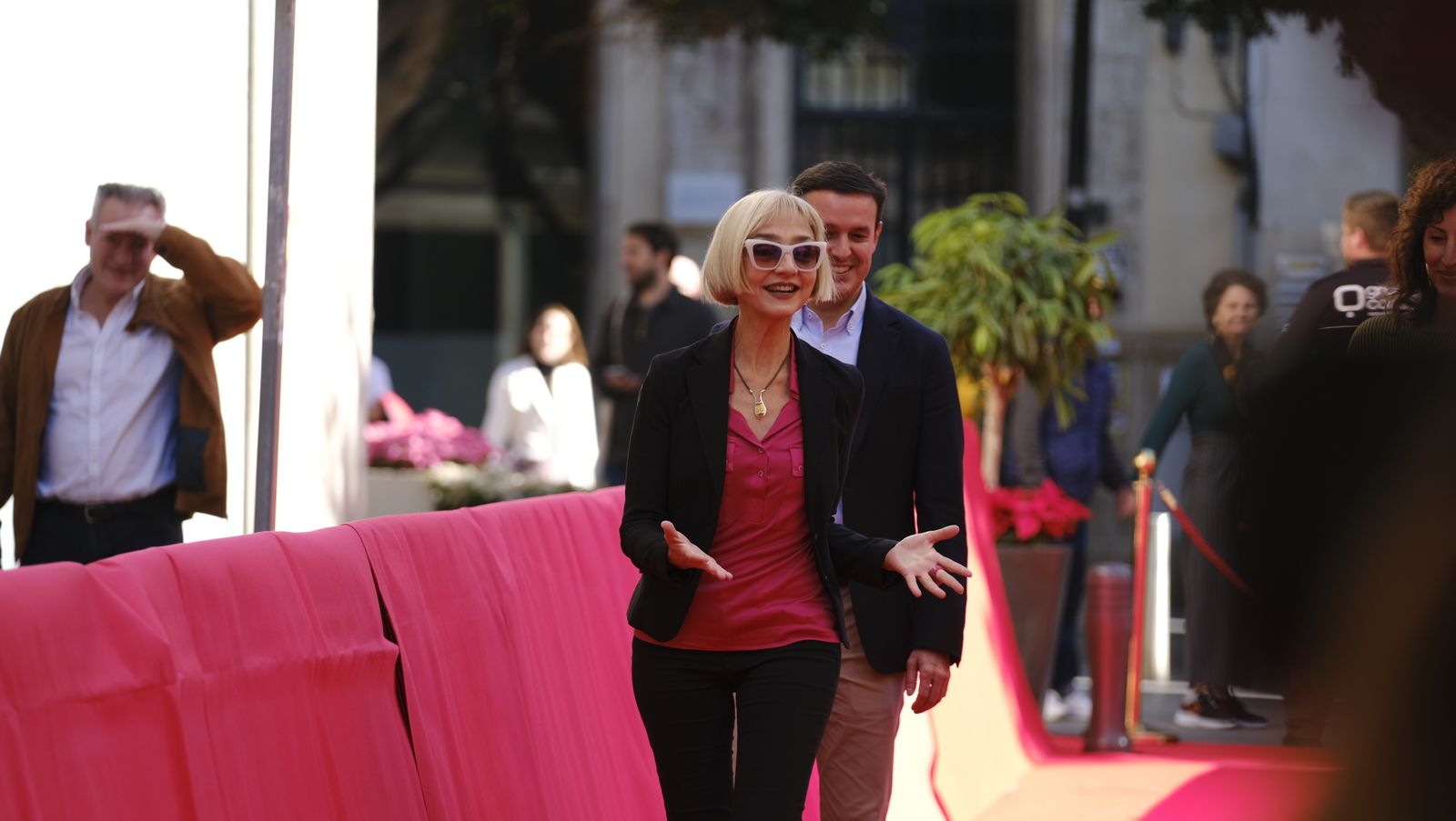 María de Medeiros, estrella del Paseo de la Fama. FICAL 2022