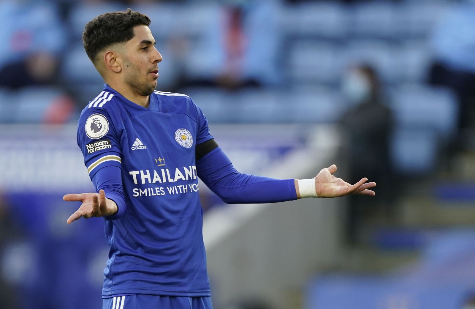 Ayoze Pérez, en un partido ante el Leicester.