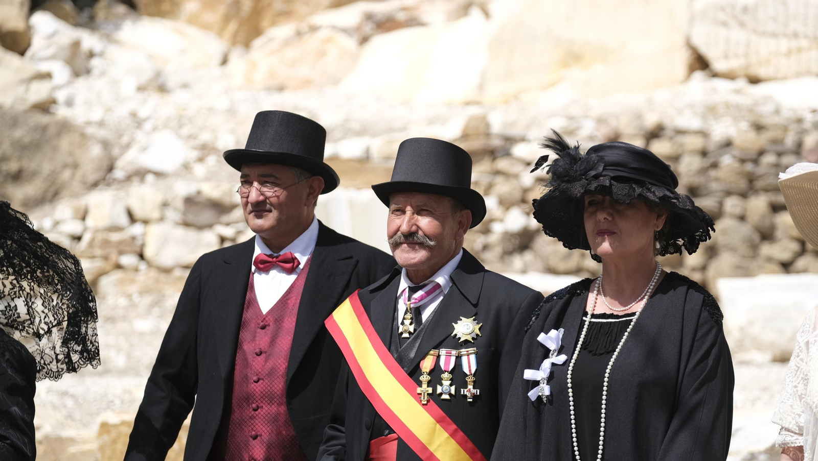 Imágenes de la recreación histórica Canteros y Caciques, en Macael