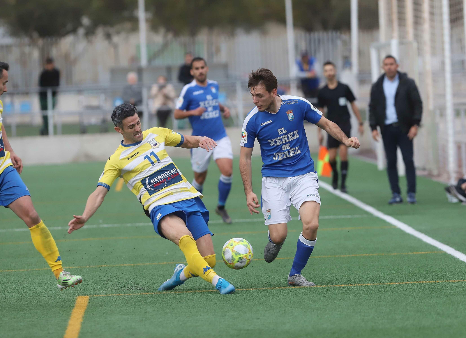 Imágenes del partido Xerez CD-Coria